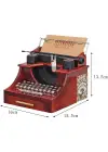 Nostaljik Tasarım Daktilo Hareketli Müzik Kutusu