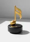 Nota Figürlü Hareketli Müzik Kutusu