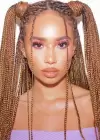 Ombreli Afrika Zenci Örgüsü Box Braid Sentetik Saç 60cm 100gr
