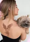 Papağan Geçici Dövme Tattoo