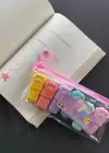 Pati Figürlü 6lı Fosforlu Kalem Set