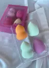 Pembe Renk 4´lü Makyaj Süngeri