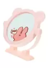 Pembe Renk Ayıcık Figürlü Masa Aynası