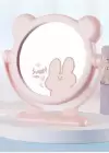 Pembe Renk Ayıcık Figürlü Masa Aynası
