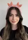 Pembe Renk Baykuş Figürlü Peluş Taç
