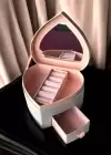 Pembe Renk Bölmeli Çekmeceli Takı Organizeri