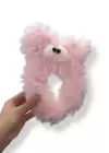 Pembe Renk Canavar Figürlü Peluş Taç