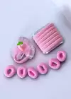 Pembe Renk Çantalı Çocuk Toka Set