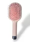 Pembe Renk Çiçek Detaylı Saç Tarama Fırçası/ Tarak