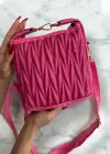 Pembe  Renk Kadın Deri Çanta