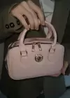 Pembe Renk Kadın Deri Çanta