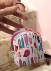 Pembe Renk Karışık Figürlü Anahtarlık Cüzdan