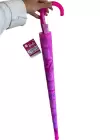 Pembe Renk Karışık Figürlü Kılıflı Çocuk Şemsiye