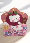 Pembe Renk Karışık Figürlü Masa Aynası