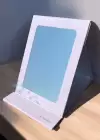 Pembe Renk Kedi Figürlü Bear Yazılı Masa Aynası