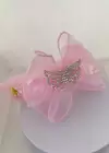 Pembe Renk Kelebek Figürlü Çocuk Taç