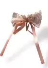 Pembe Renk Kelebek Figürlü Pens Toka