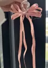 Pembe Renk Kurdele Figürlü Mandal Toka