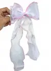 Pembe Renk Kurdele Figürlü Otomat Toka