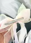 Pembe Renk Kurdele Figürlü Pens Toka