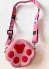 Pembe Renk Pati Figürlü Çocuk Çanta
