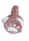 Pembe Renk Pati Figürlü Peluş Kulaklık