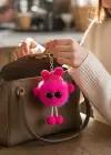 Pembe Renk Peluş Detaylı Anahtarlık