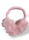 Pembe Renk Peluş Kulaklık
