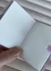 Pembe Renk Sütü Çilekli Seni Sürekli Yazılı Mini Defter