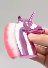 Pembe Renk Unicorn Figürlü Allık/Makyaj Fırçası