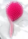Pembe Renk Unıcorn Figürlü Sim Detaylı Saç Tarama Fırçası/ Tarak