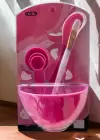 Pembe Renk Yüz Maskesi Karıştırma Kabı