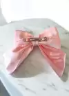 Pudra Renk Kurdele Figürlü Otomat Toka