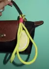 Sarı Renk Limon Figürlü Çanta Charm/ Anahtarlık