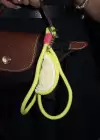 Sarı Renk Limon Figürlü Çanta Charm/ Anahtarlık
