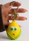 Sarı Ve Yeşil Renk Mısır Figürlü Anahtarlık
