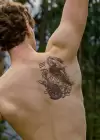 Savaşçı Geçici Dövme Tattoo