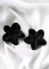 Siyah Renk 2li Kadife Lotus Mandal Toka