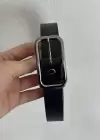Siyah Renk Deri Detaylı Kadın Kemer