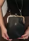 Siyah Renk Kadın Deri Çanta