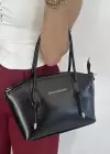 Siyah Renk Kadın Deri Çanta