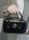 Siyah Renk Kadın Deri Çanta