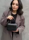 Siyah Renk Kadın Deri Çanta