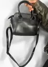 Siyah Renk Kadın Deri Çanta