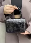 Siyah Renk Kadın Deri Çanta