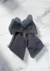 Siyah Renk Kurdele Figürlü Otomat Toka