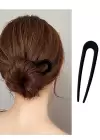 Siyah Renk Topuz Tokası