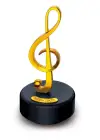 Sol Anahtar Figürlü Hareketli Müzik Kutusu