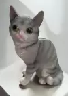 Süs Eşyası Kedi Figürlü Biblo