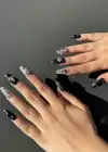 Taşlı Nail Art Detaylı Protez Tırnak